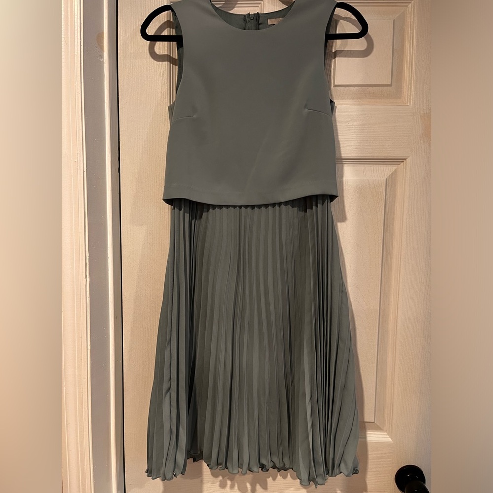 Sage green dress
